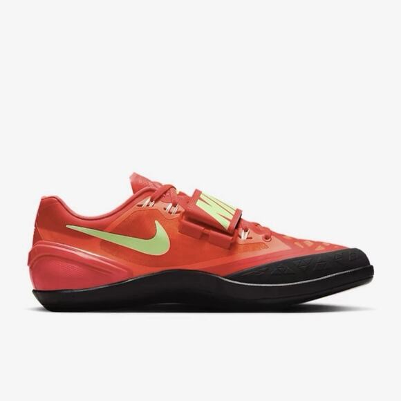 Nike Zoom Rotational 6 Bright Crimson Lime Blast Men’s Size 6 FZ9606 600 New - Picture 4 of 10